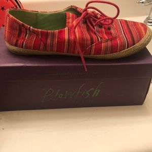 Multicolor canvas shoe